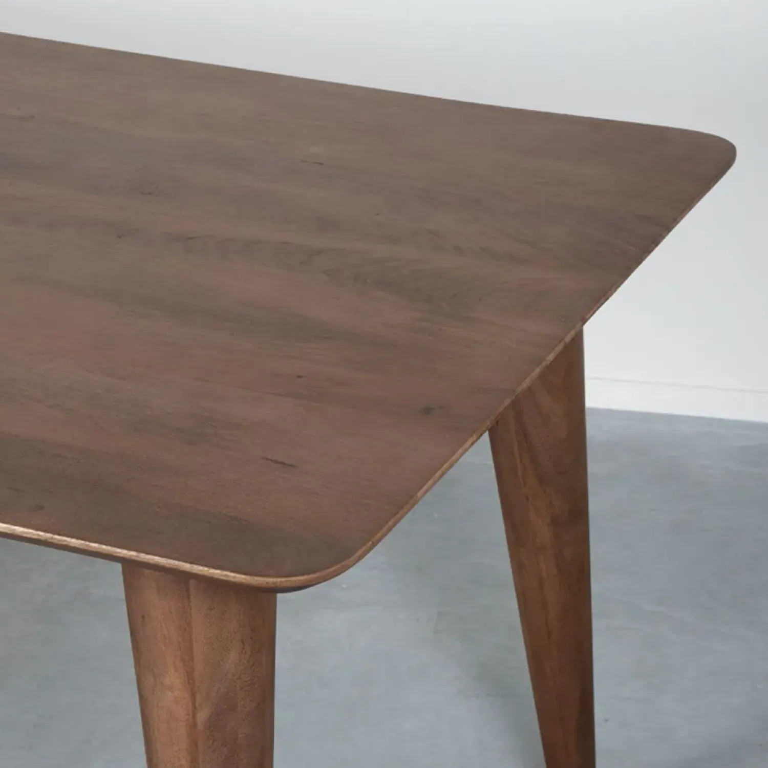 Label51 Eettafels|Fly Eetkamertafel Espresso mangohout 190 cm