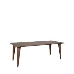 Label51 Eettafels|Fly Eetkamertafel Espresso mangohout 250 cm