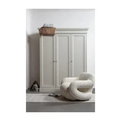 WOOOD Fauteuils|Folke Fauteuil chenille naturel melange