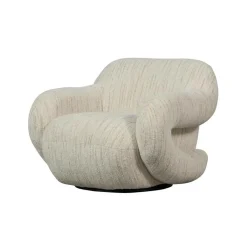 WOOOD Fauteuils|Folke Fauteuil chenille naturel melange