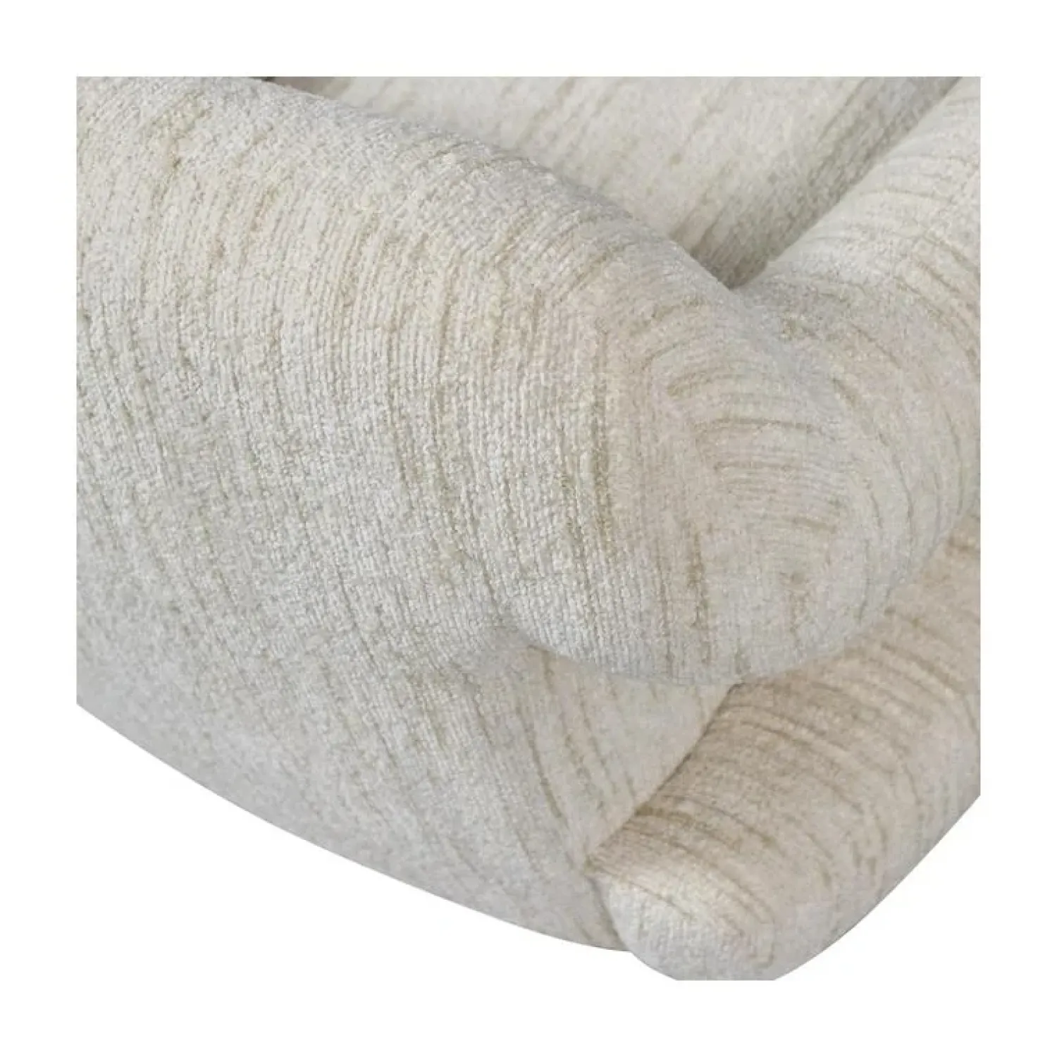 WOOOD Fauteuils|Folke Fauteuil chenille naturel melange