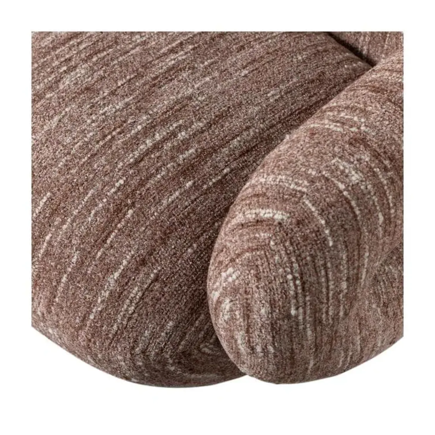 WOOOD Fauteuils|Folke Fauteuil chenille oudroze melange