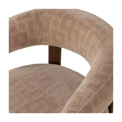 WOOOD Fauteuils|Foon Fauteuil Structuurstof Zand