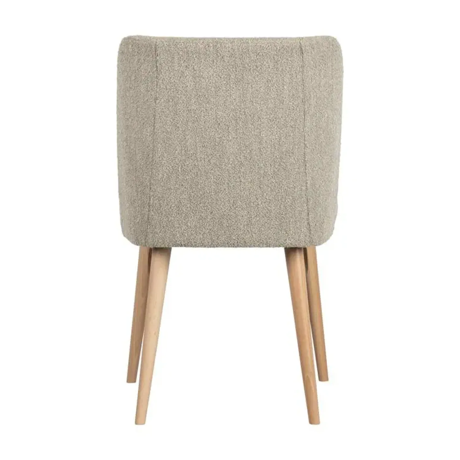 vtwonen Eetkamerstoelen|Force Eetkamerstoel boucle naturel