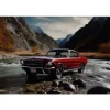 Cavetown Metalen Borden|Ford Mustang rood - metalen bord