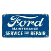 Metal Signs Metalen Borden|Ford service & repair 10cm x 20cm- metalen bord