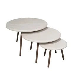 Furndea Salontafels|Franklin salontafel set van 3 zand