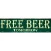 Cavetown Metalen Borden|Free Beer - metalen bord