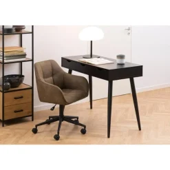 Nordhavn Bureautafels|Freya Bureau Zwart 110cm