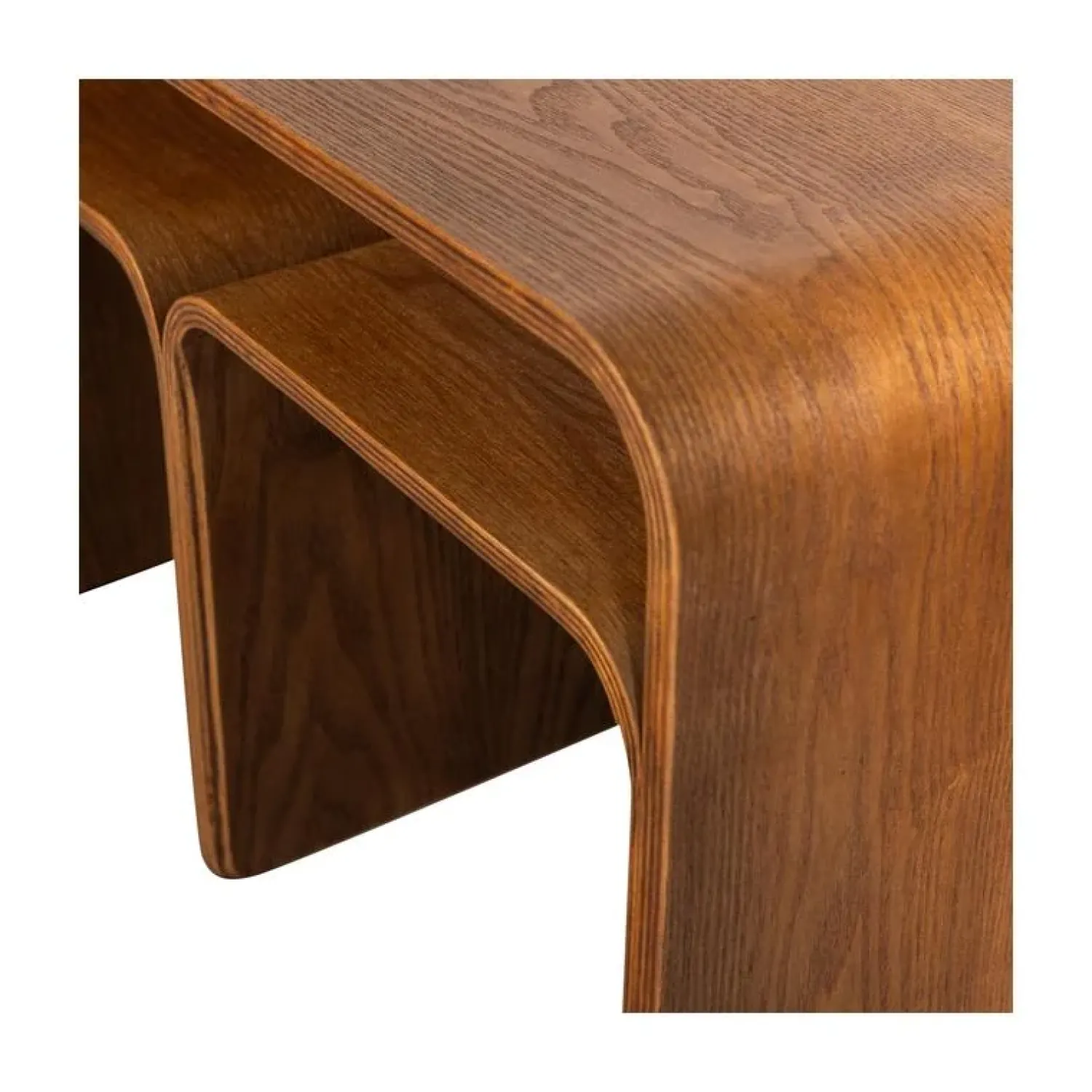 WOOOD Bijzettafels|Frey Multifunctionele bijzettafel multiplex bruin 60cm