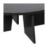 WOOOD Salontafels|Fries Salontafel eiken blacknight 90cm