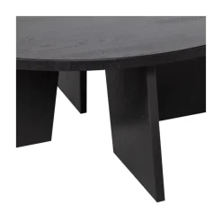 WOOOD Salontafels|Fries Salontafel eiken blacknight 90cm