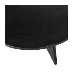 WOOOD Salontafels|Fries Salontafel eiken blacknight 90cm
