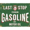 Cavetown Metalen Borden|Gasoline Last Stop - metalen bord
