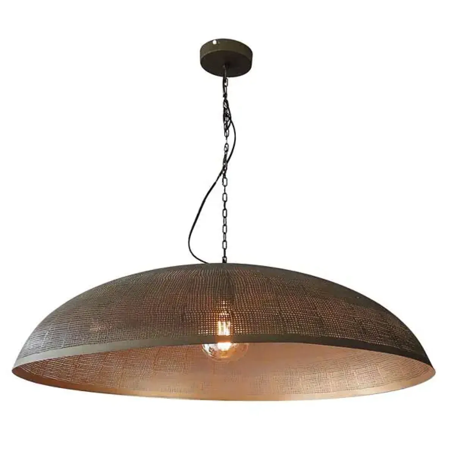 Kalfort Hanglampen|Gemini Hanglamp 90cm Brons antiek