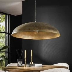 Kalfort Hanglampen|Gemini Hanglamp 90cm Brons antiek