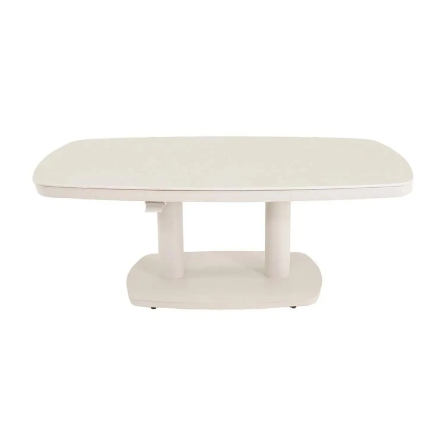 Lesli Living Tuintafels|Geneva Loungetafel verstelbaar Deens ovaal beige 135cm