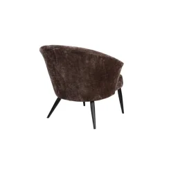 Dutchbone Fauteuils|Georgia Loungestoel Paars