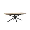 LykkeHome Eettafels|Gerard uitschuifbare eettafel naturel 160-200cm