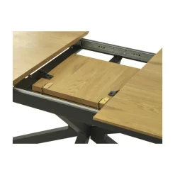 LykkeHome Eettafels|Gerard uitschuifbare eettafel naturel 160-200cm