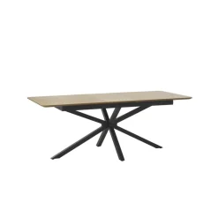 LykkeHome Eettafels|Gerard uitschuifbare eettafel naturel 160-200cm