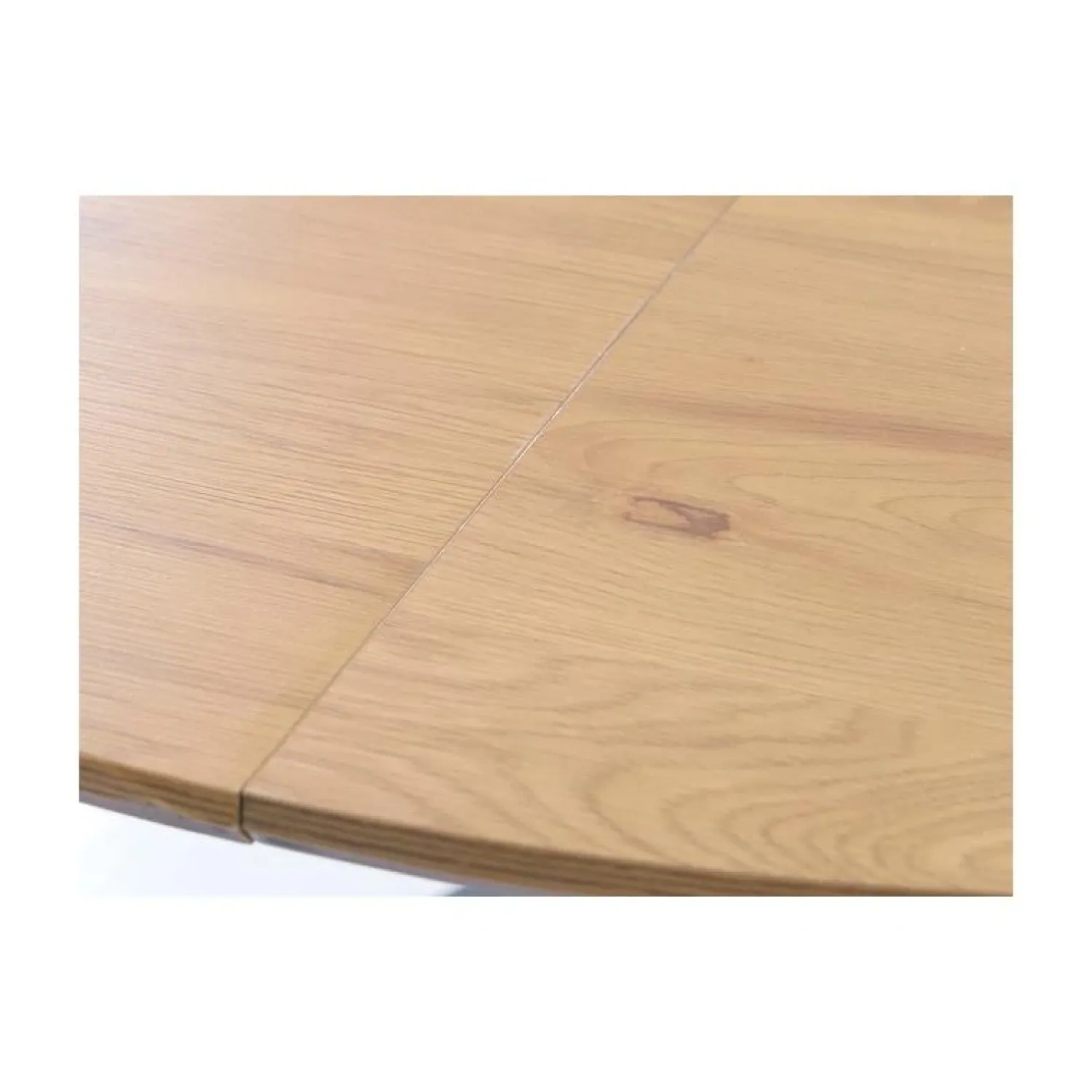 LykkeHome Eettafels|Gerard uitschuifbare ronde eettafel naturel 120-170cm