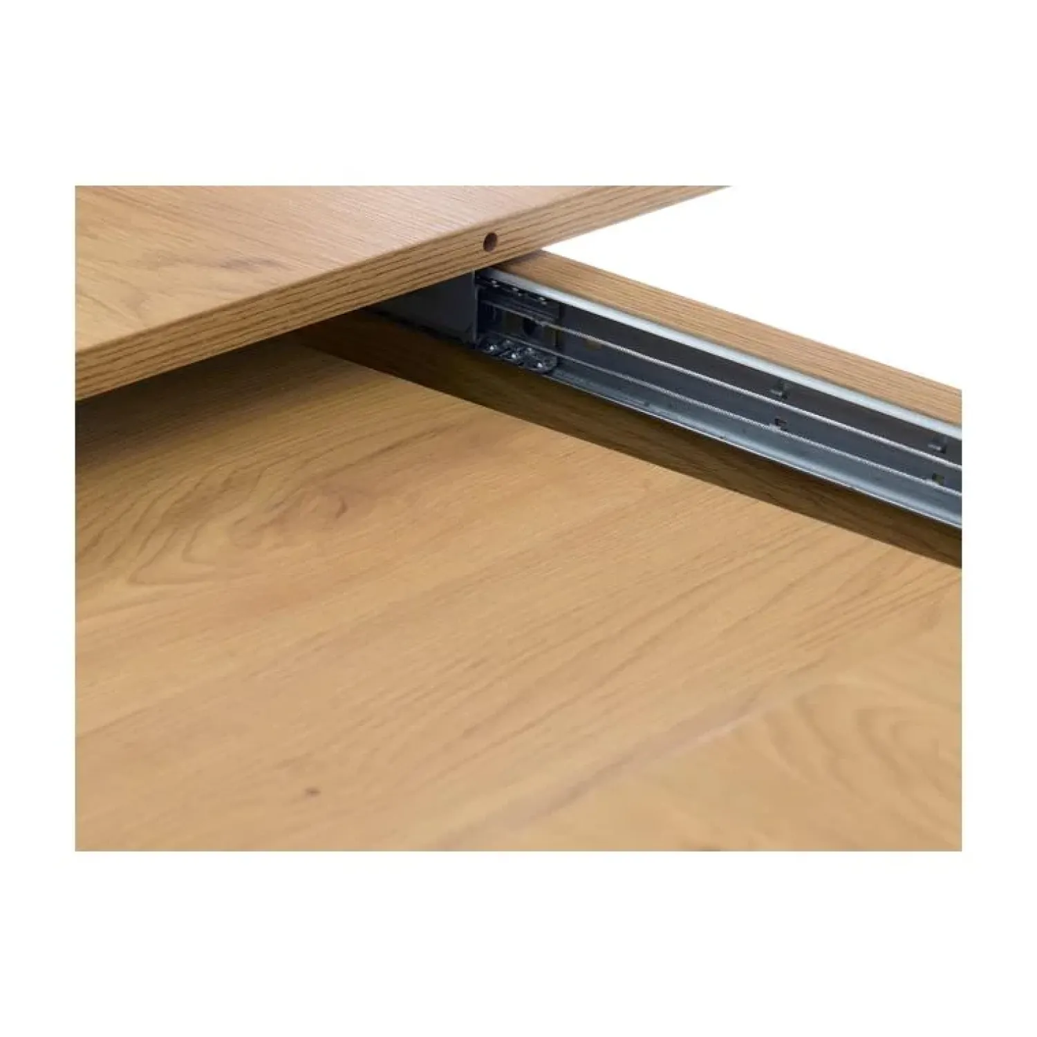 LykkeHome Eettafels|Gerard uitschuifbare ronde eettafel naturel 120-170cm