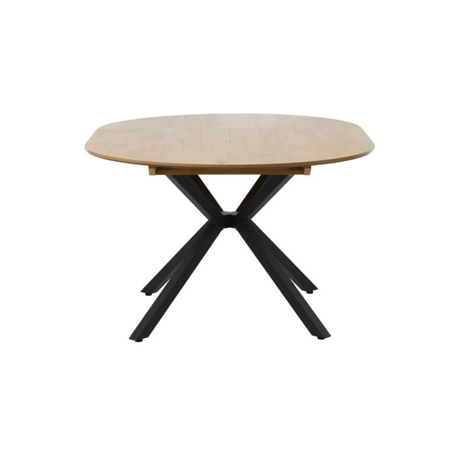 LykkeHome Eettafels|Gerard uitschuifbare ronde eettafel naturel 120-170cm
