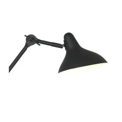 Steinmex Bureaulampen|Gijs 1-lichts Bureaulamp Zwart