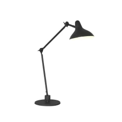Steinmex Bureaulampen|Gijs 1-lichts Bureaulamp Zwart