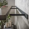 Kalfort Wandplanken|Wandplanken|Giorgia Wandplank Acaciahout Bruin 120cm