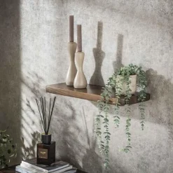 Kalfort Wandplanken|Wandplanken|Giorgia Wandplank Acaciahout Bruin 60cm