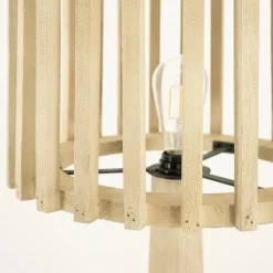 By Boo Vloerlampen|Givo 1-lichts Vloerlamp Naturel
