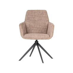 WOOOD Eetkamerstoelen|Grant Eetkamerstoel Zand melange