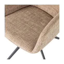 WOOOD Eetkamerstoelen|Grant Eetkamerstoel Zand melange