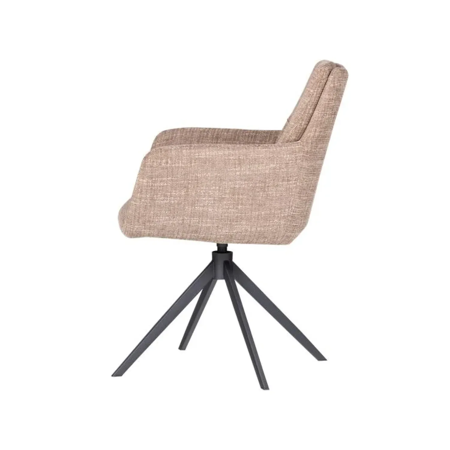 WOOOD Eetkamerstoelen|Grant Eetkamerstoel Zand melange