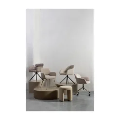 WOOOD Eetkamerstoelen|Grant-Jaki Eetkamerstoel zand