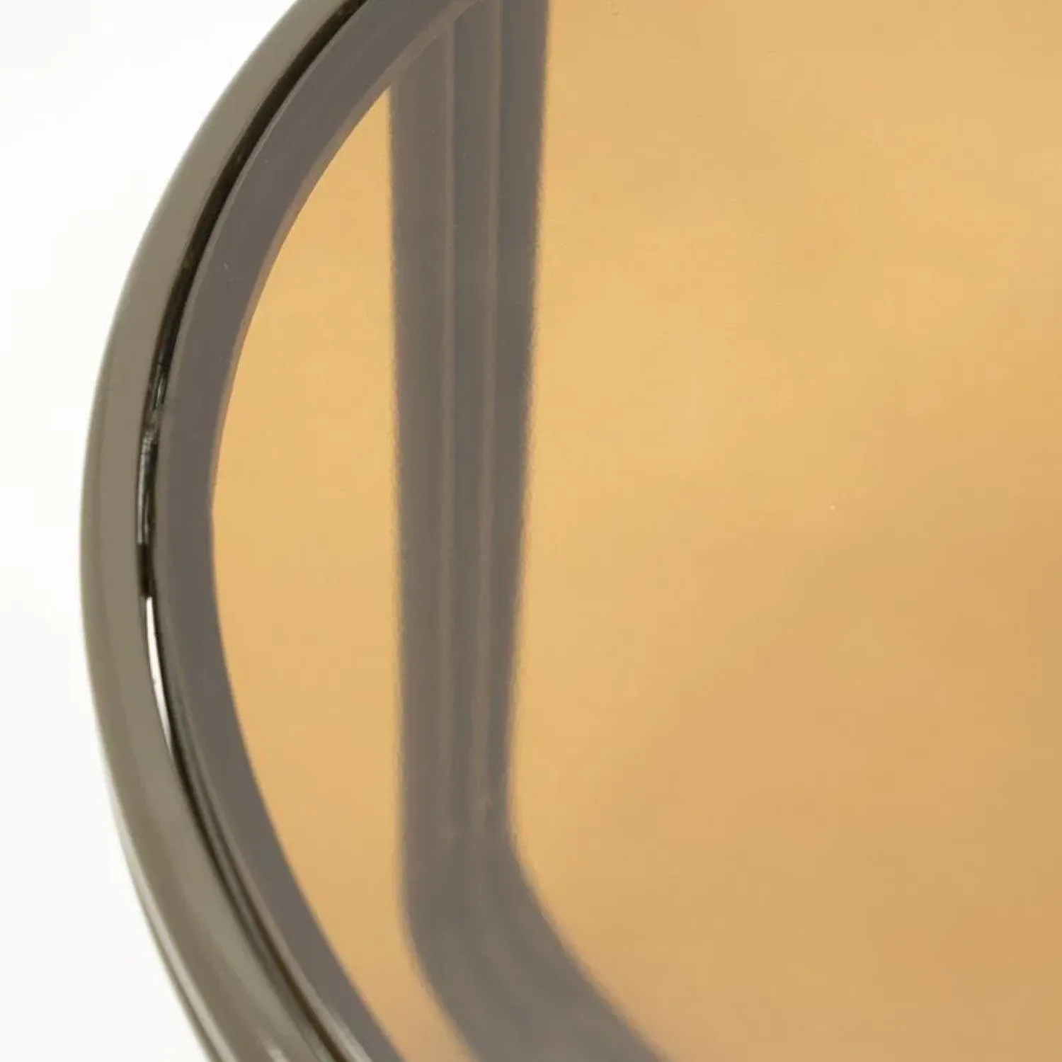 By Boo Bijzettafels|Groovy Bijzettafel rond Bruin 42cm