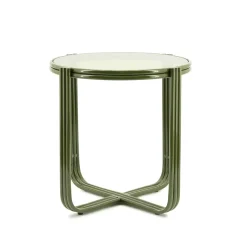 By Boo Bijzettafels|Groovy Bijzettafel rond Groen 42cm