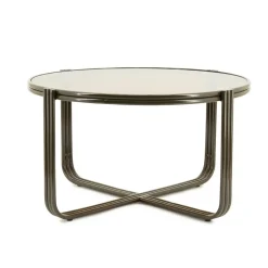 By Boo Salontafels|Groovy Salontafel rond Bruin 63cm