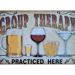 Cavetown Metalen Borden|Group Therapy - metalen bord