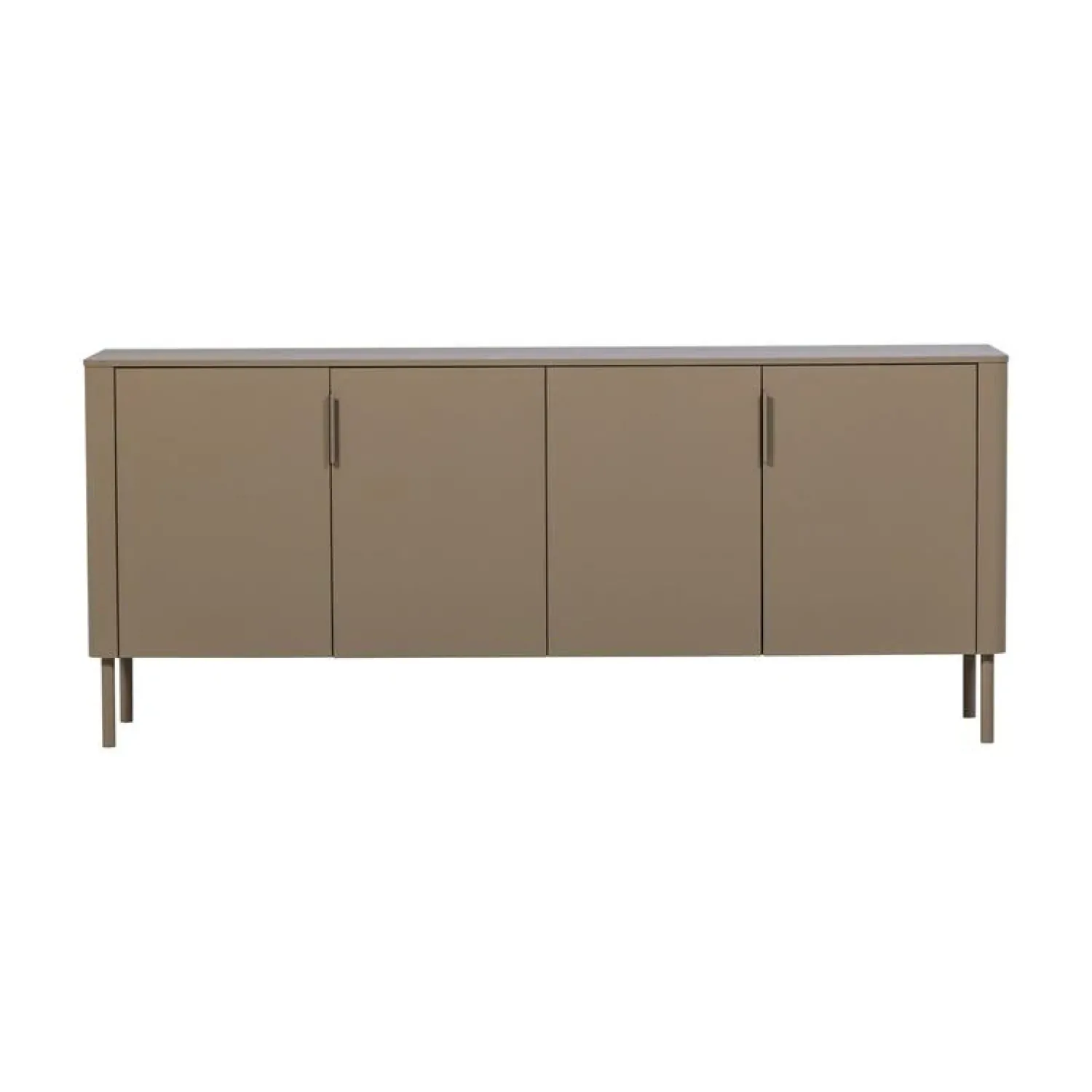 WOOOD Dressoirs|Industriele Kasten|Gunnar Dressoir grenen mud 200 cm