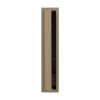 WOOOD Wandkasten|Industriele Kasten|Gunnar Smalle hoge kast grenen mud 45 cm