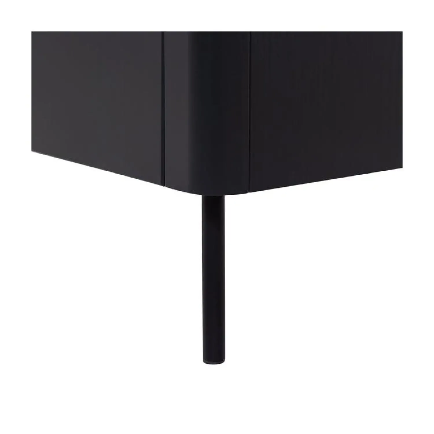 WOOOD Industriele Kasten|Tv Meubels|Gunnar Tv meubel grenen matzwart 200 cm