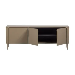 WOOOD Industriele Kasten|Tv Meubels|Gunnar Tv meubel grenen mud 154 cm