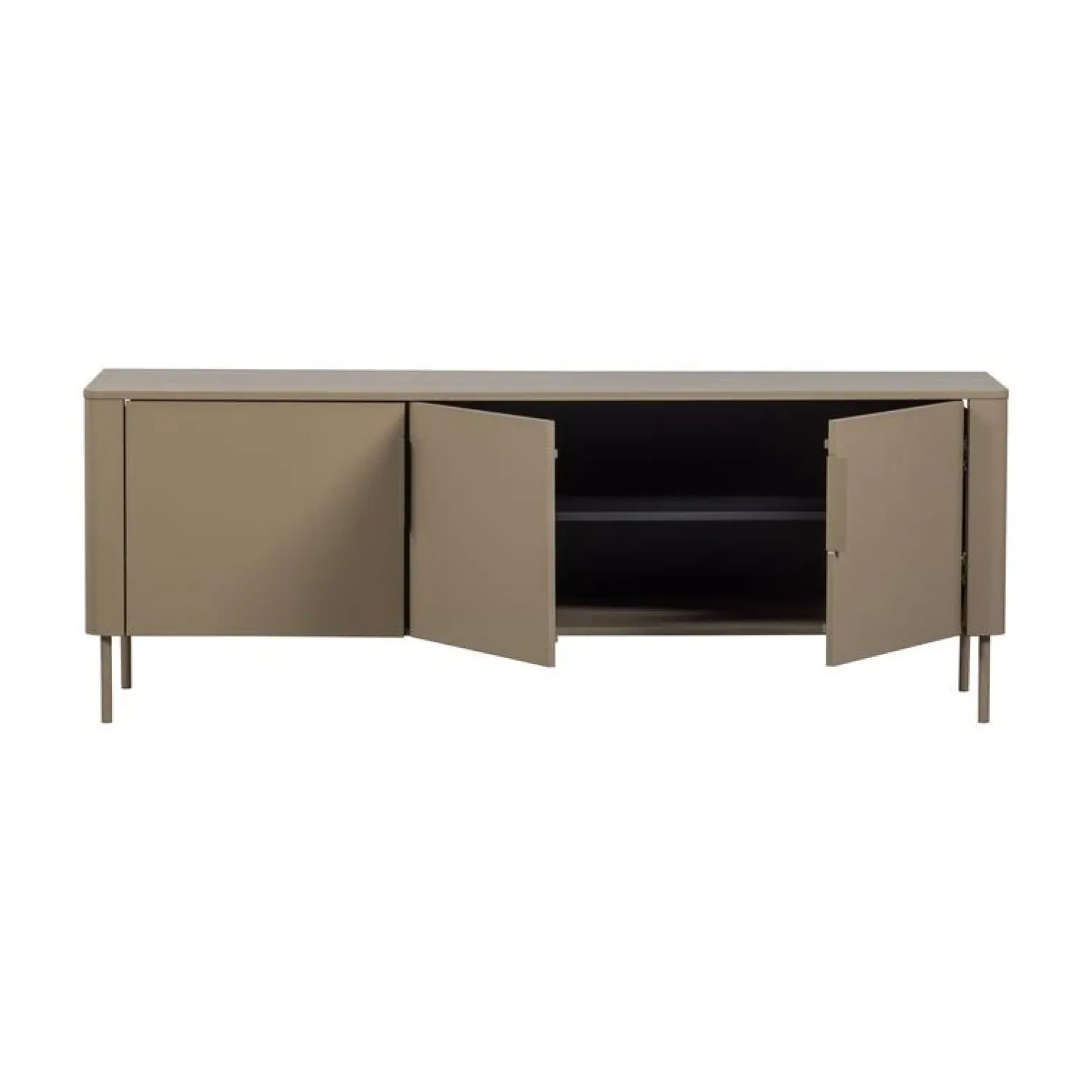 WOOOD Industriele Kasten|Tv Meubels|Gunnar Tv meubel grenen mud 154 cm