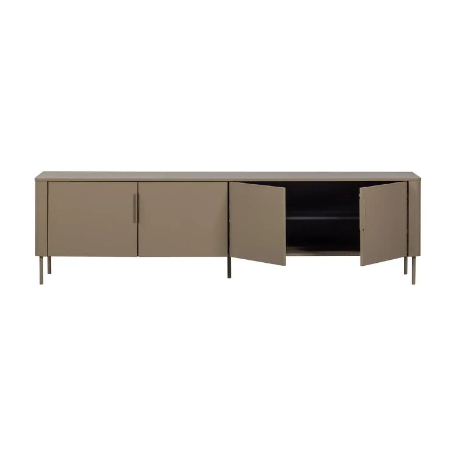 WOOOD Industriele Kasten|Tv Meubels|Gunnar Tv meubel grenen mud 200 cm