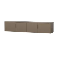 WOOOD Industriele Kasten|Tv Meubels|Gunnar Tv meubel grenen mud 200 cm