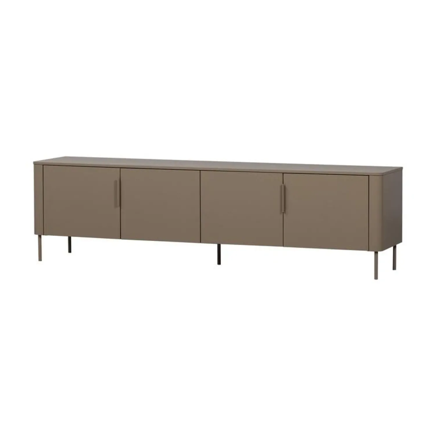 WOOOD Industriele Kasten|Tv Meubels|Gunnar Tv meubel grenen mud 200 cm