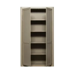 WOOOD Wandkasten|Industriele Kasten|Gunnar Wandkast grenen mud 120 cm